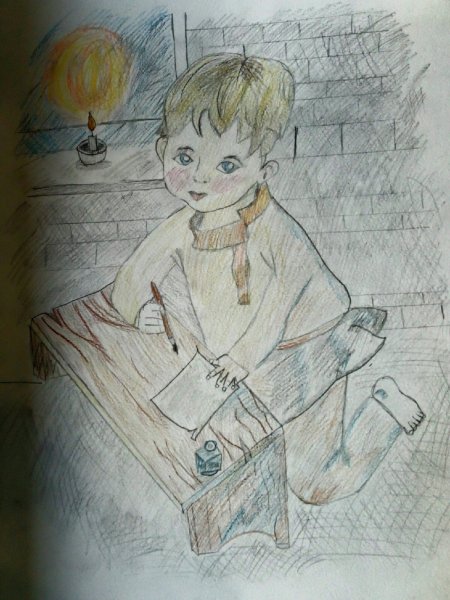 Ванька рисунок