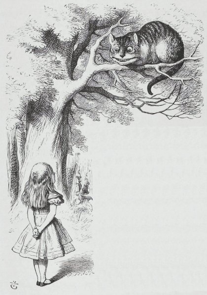 Джон Тенниел Алиса в Зазеркалье