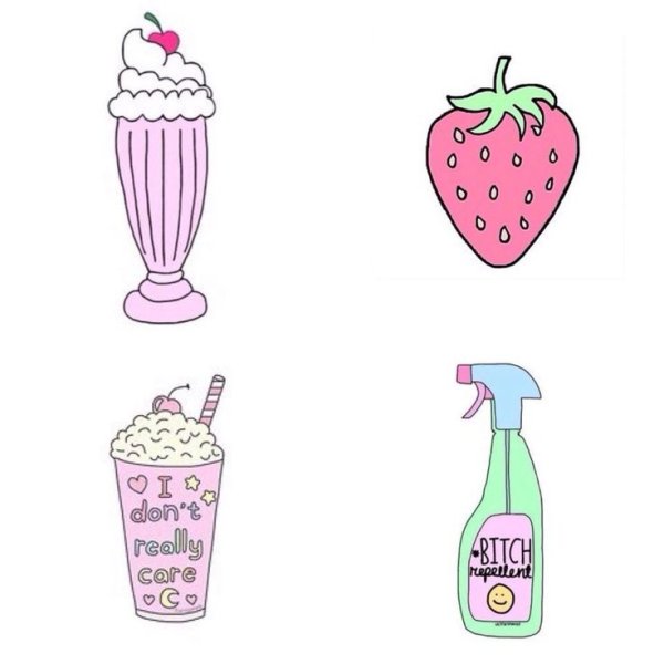 Рисунки для срисовки в ЛД