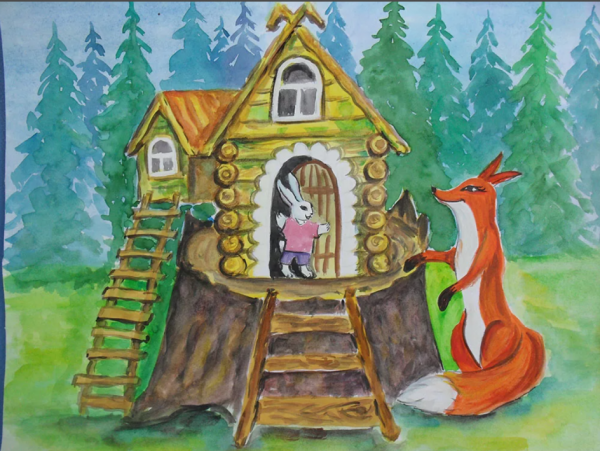 Лубяная избушка сказка