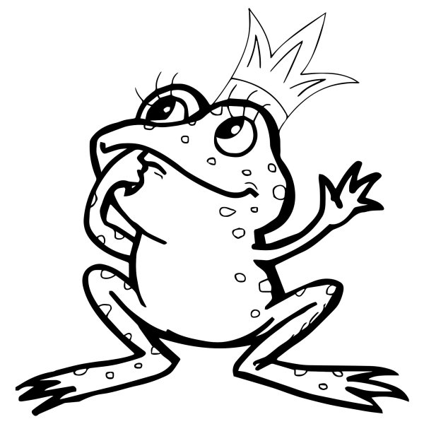 Царевна лягушка рисунок