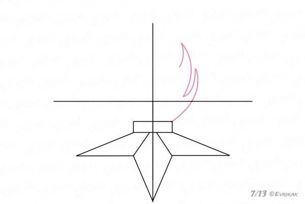 Вечный огонь красками