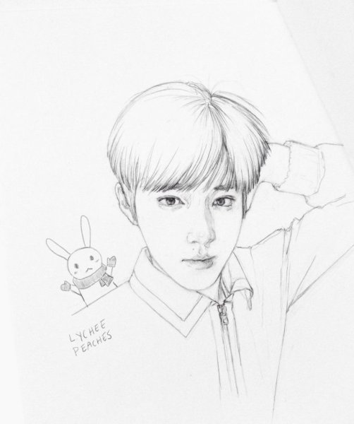 EXO для срисовки