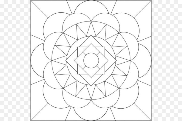 Узор из геометрических фигур