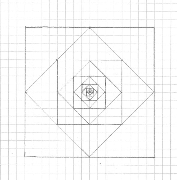 Фракталы карандашом