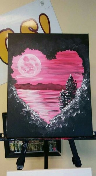 Рисунки красками