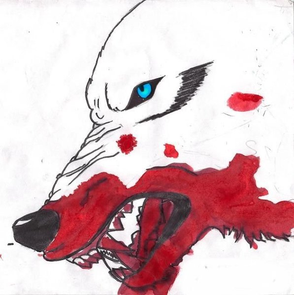 Рисунки для срисовки с кровью