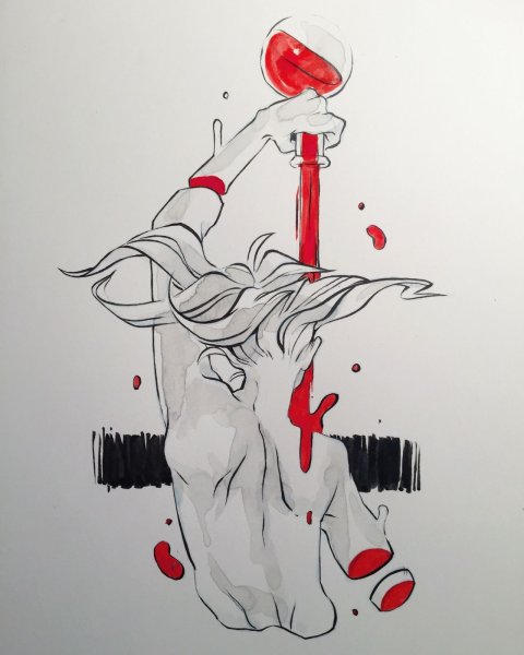 Нарисовать Джеффа крипи