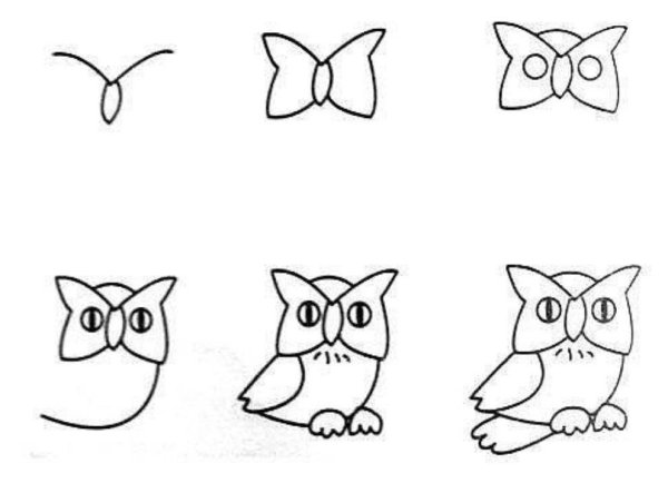 Простые Наброски для срисовки