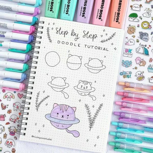 Идеи для личного дневника рисунки