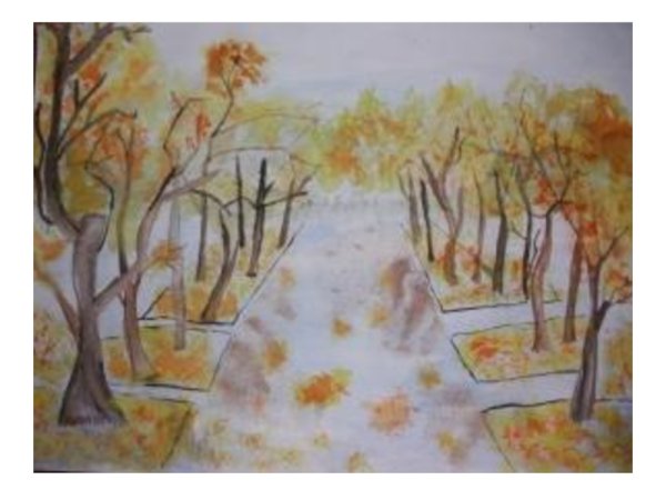 Пейзаж рисунок