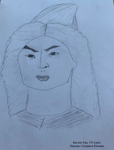 Памятник Салавату Юлаеву силуэт