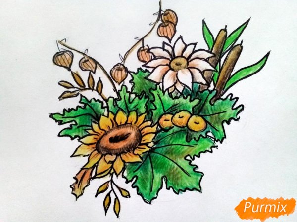 Осенние рисунки