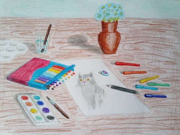 Поэтапное рисование для детей