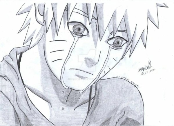 Рисунки для срисовки Наруто