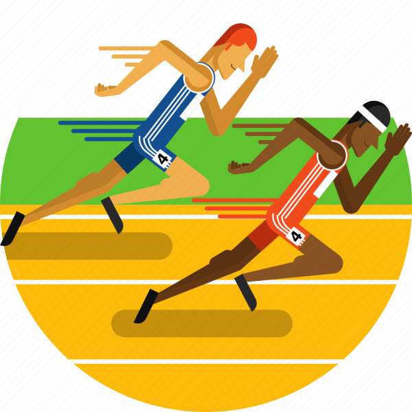 Легкая атлетика дети вектор