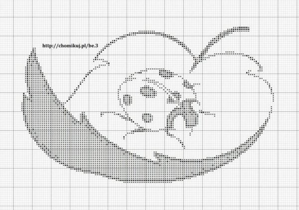 Изображение вышивки крестом