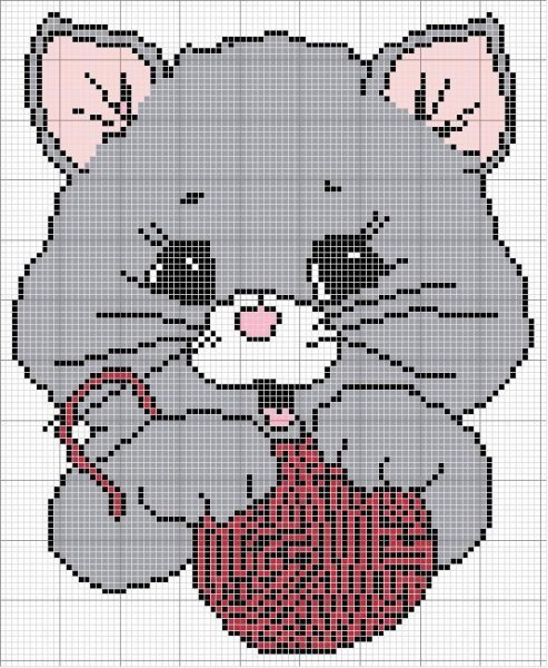 Рисунок для вышивки простой
