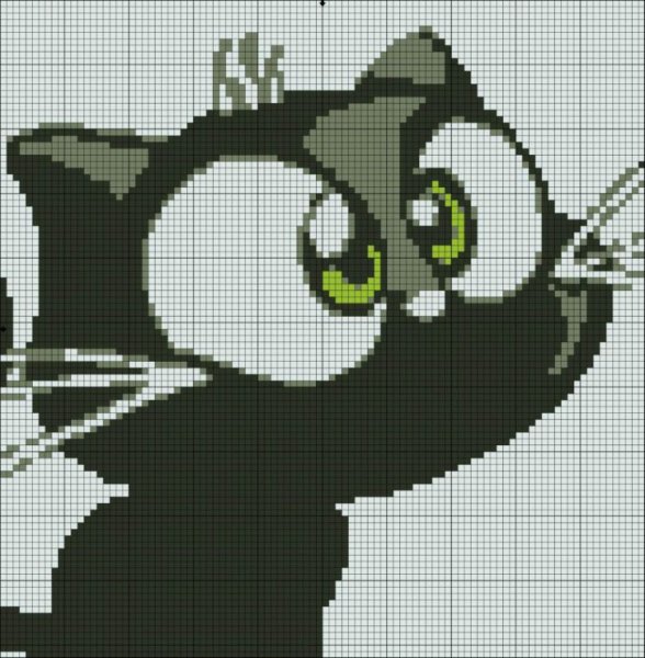 Ковровая вышивка на свитере