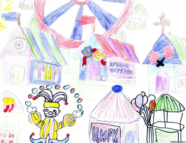 Рисунки ярмарки легкие