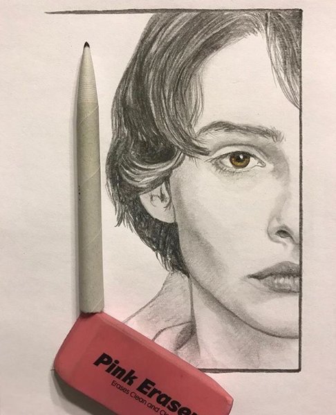 Финн Вулфорд карандашом