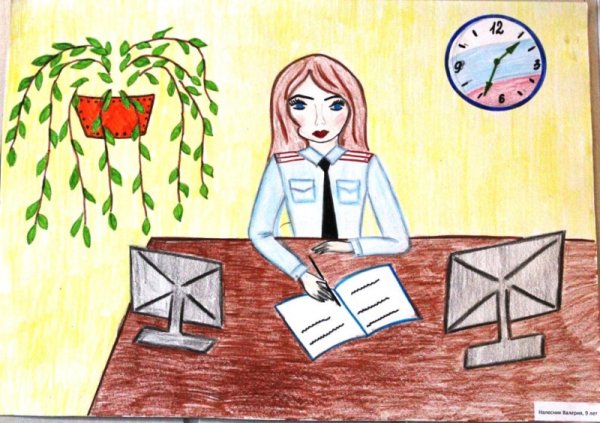 Рисунок профессии карандашом