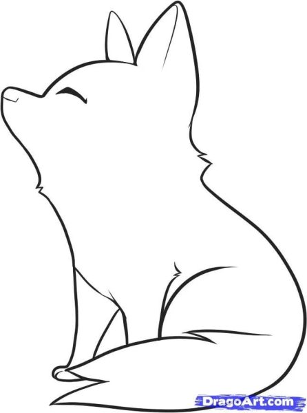 Рисунки для срисовки волки крутые