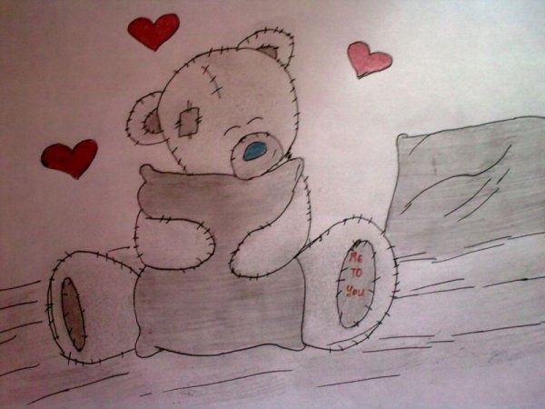 Рисунки для срисовки любовь