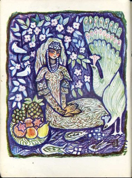 Ашик Кериб рисунок