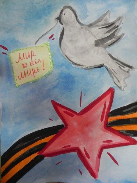 Рисунок на тему Военная тематика