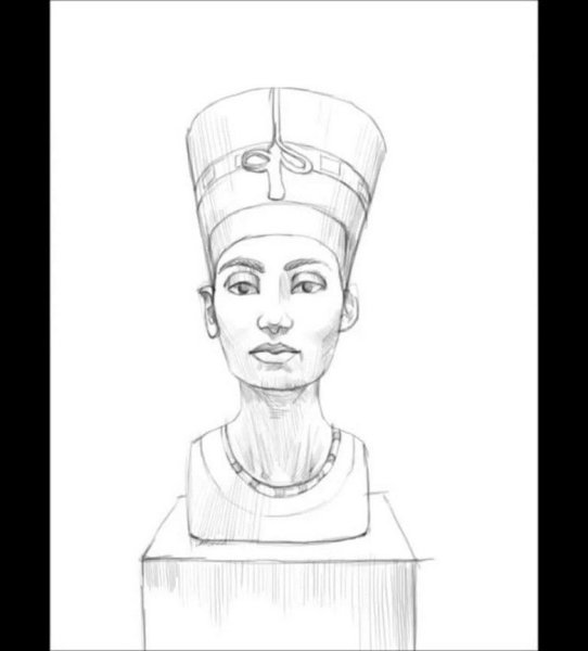 Скульптура раскраска