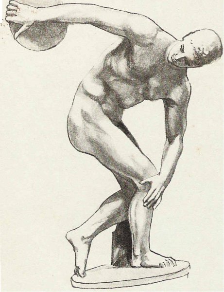 Скульптура карандашом