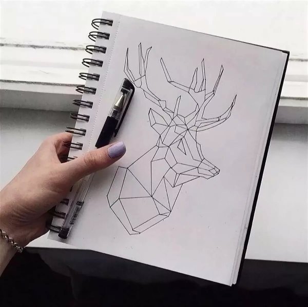 Легкие рисунки для скетчбука