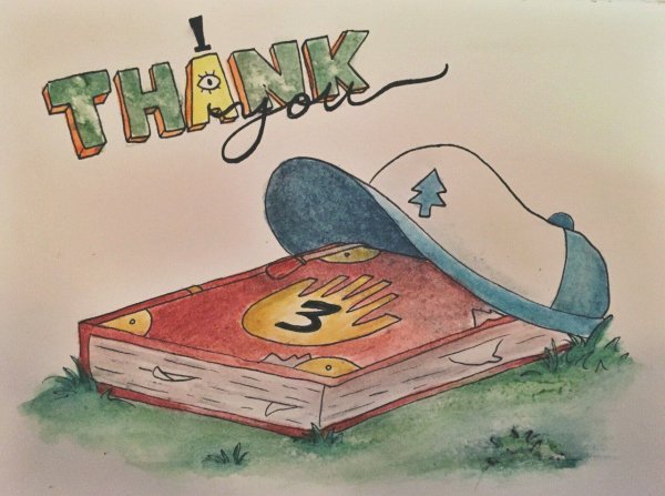 Скетчбук. Гравити Фолз