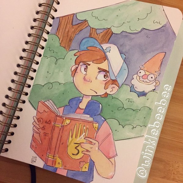 Скетчбук. Гравити Фолз