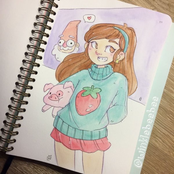 Скетчбук. Гравити Фолз