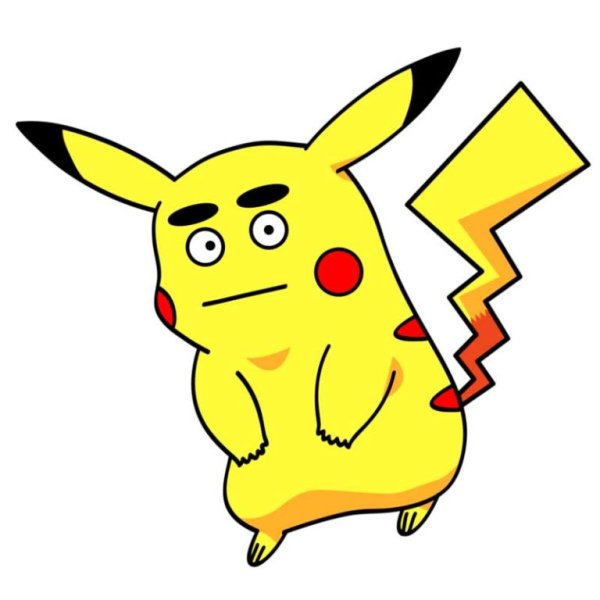 Пикачу для срисовки