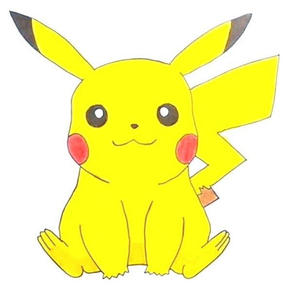 Раскраска Пикачу
