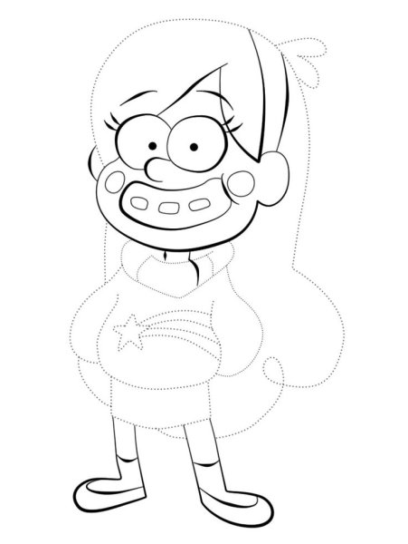 Герои Гравити Фолз для срисовки