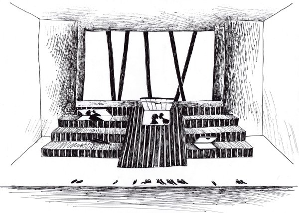 Современные эскизы сценографии