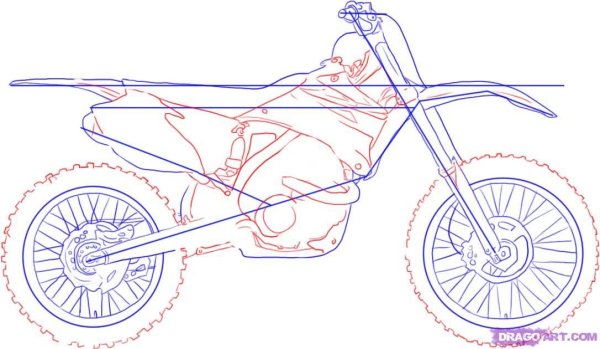 Рама питбайка Кайо чертежи