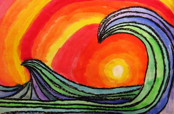 Контрастные цвета в рисовании