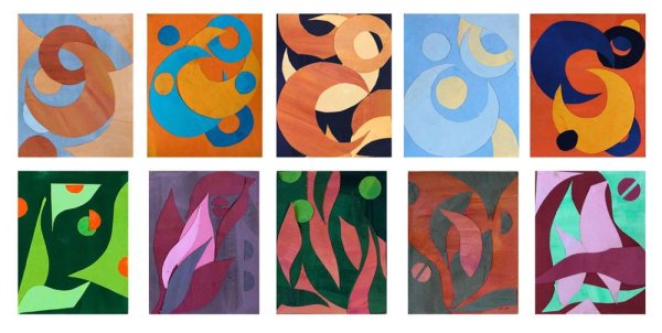 Контраст дополнительных цветов в цветоведении