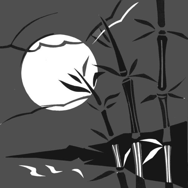 Пейзаж в ахроматических цветах