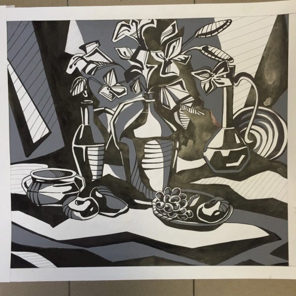 Декоративный натюрморт Жан Миро