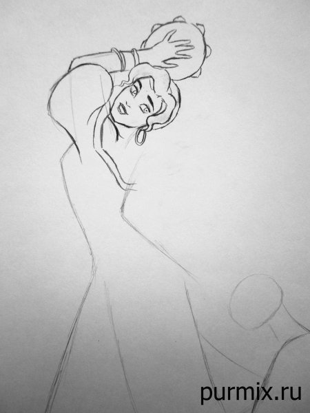 Рисунок к опере Кармен