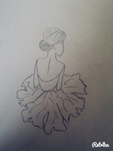 Контур цыганка Эсмеральда