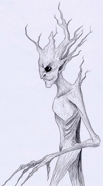 Существа карандашом