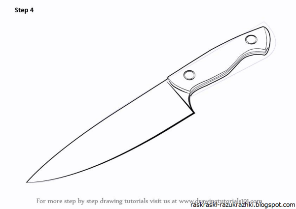 Нож карандашом