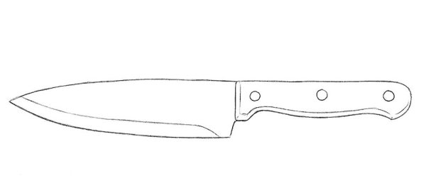 Ножи КС го чертежи керамбит